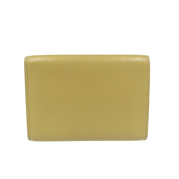 Bottega Veneta Triangle Tiny Wallet Calfskin Gold Hardware Silver Hardware - Picture 2 of 7